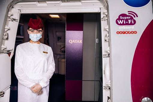 卡達航空迎來第100架超級Wi-Fi飛機 亞洲規模最大
