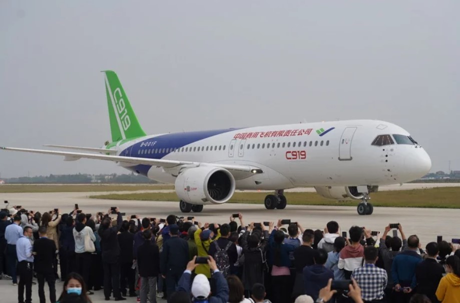 南昌飛行大會 C919客機首演