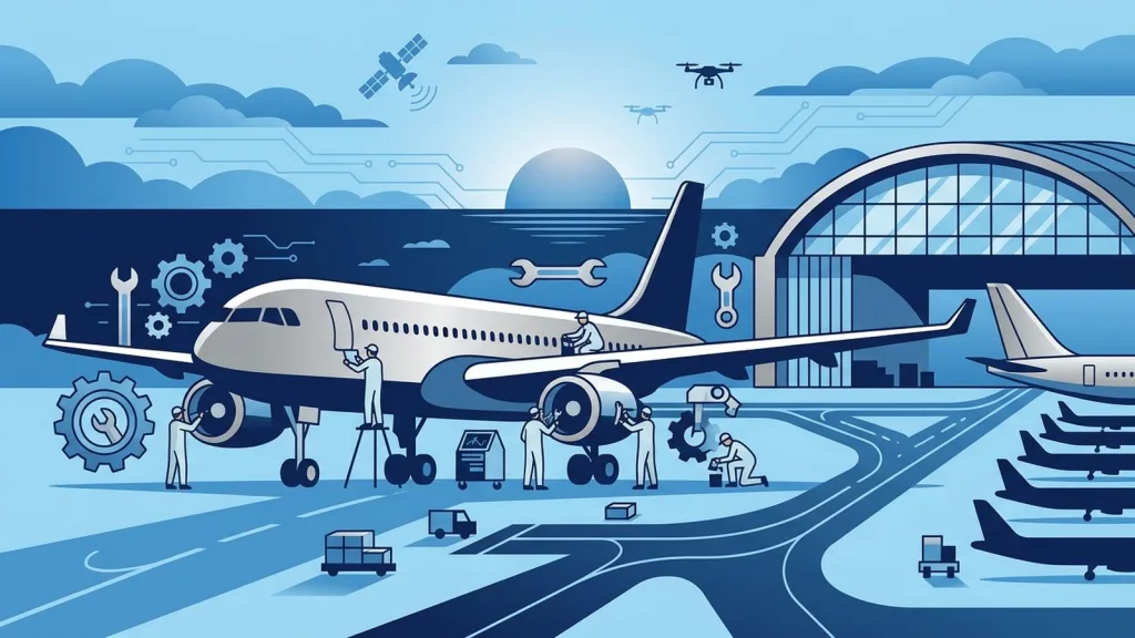 新機交貨延宕航空雙雄強化維修戰力 華航與長榮航布局MRO市場