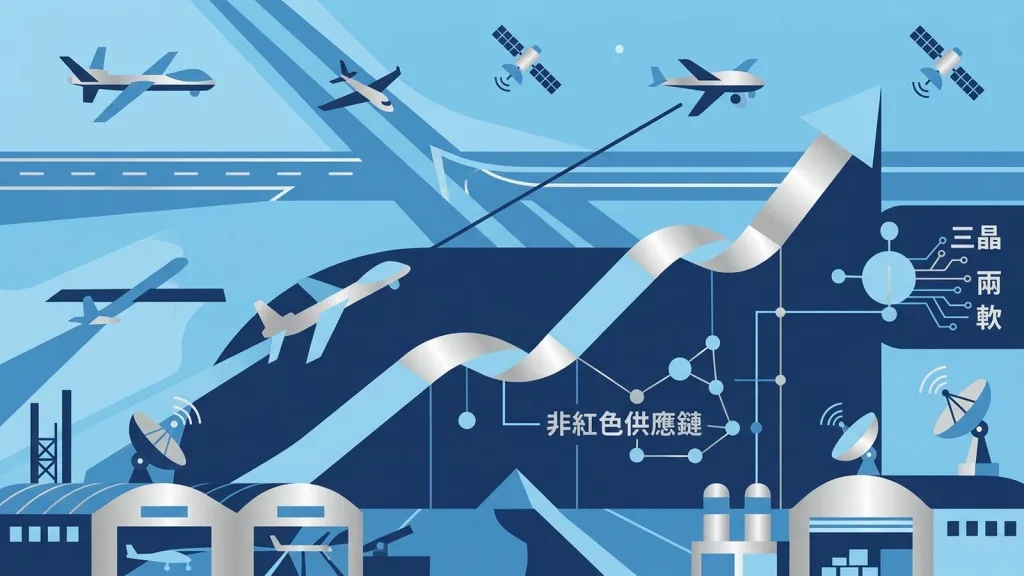 台灣無人機產業拚2030年產值突破500億 經濟部推非紅供應鏈與三晶二軟戰略